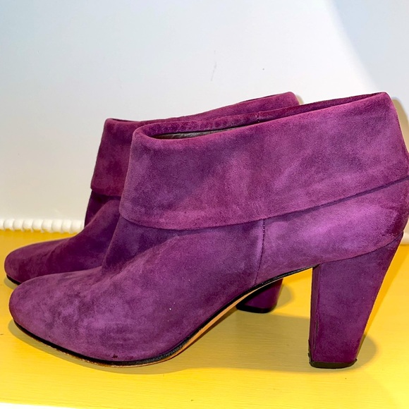 Kate Spade Purple Suede Booties - Picture 3 of 6